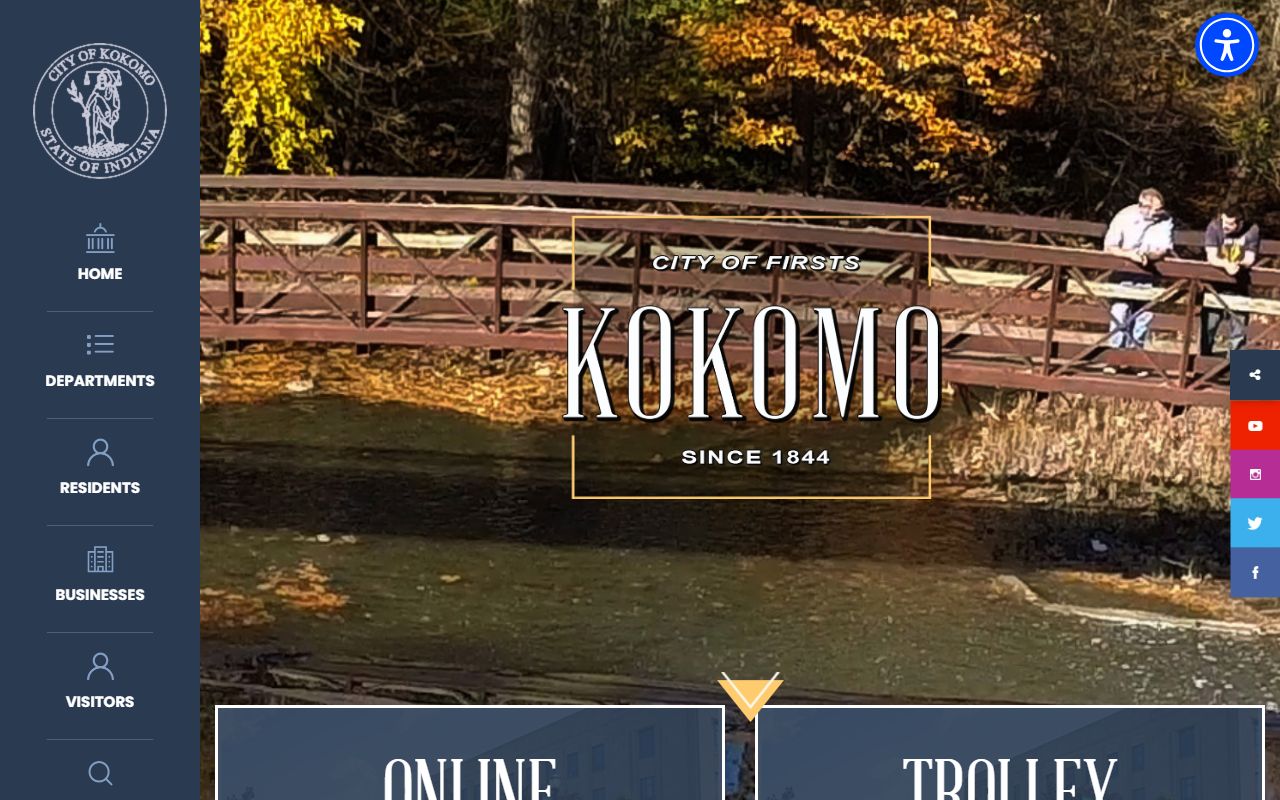 City of Kokomo official website Kokomo Indiana unclaimed money