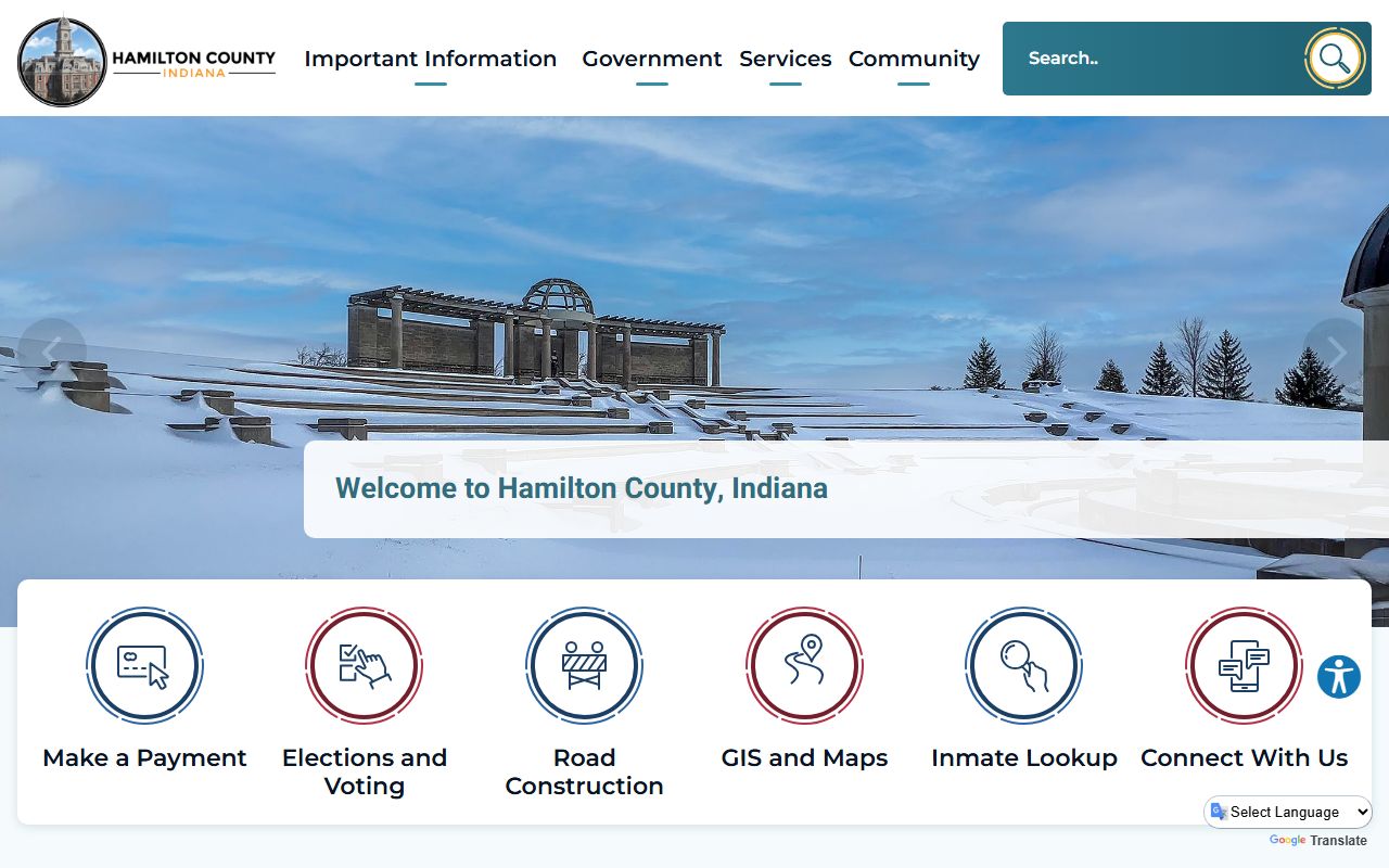 Hamilton County website for unclaimed money information