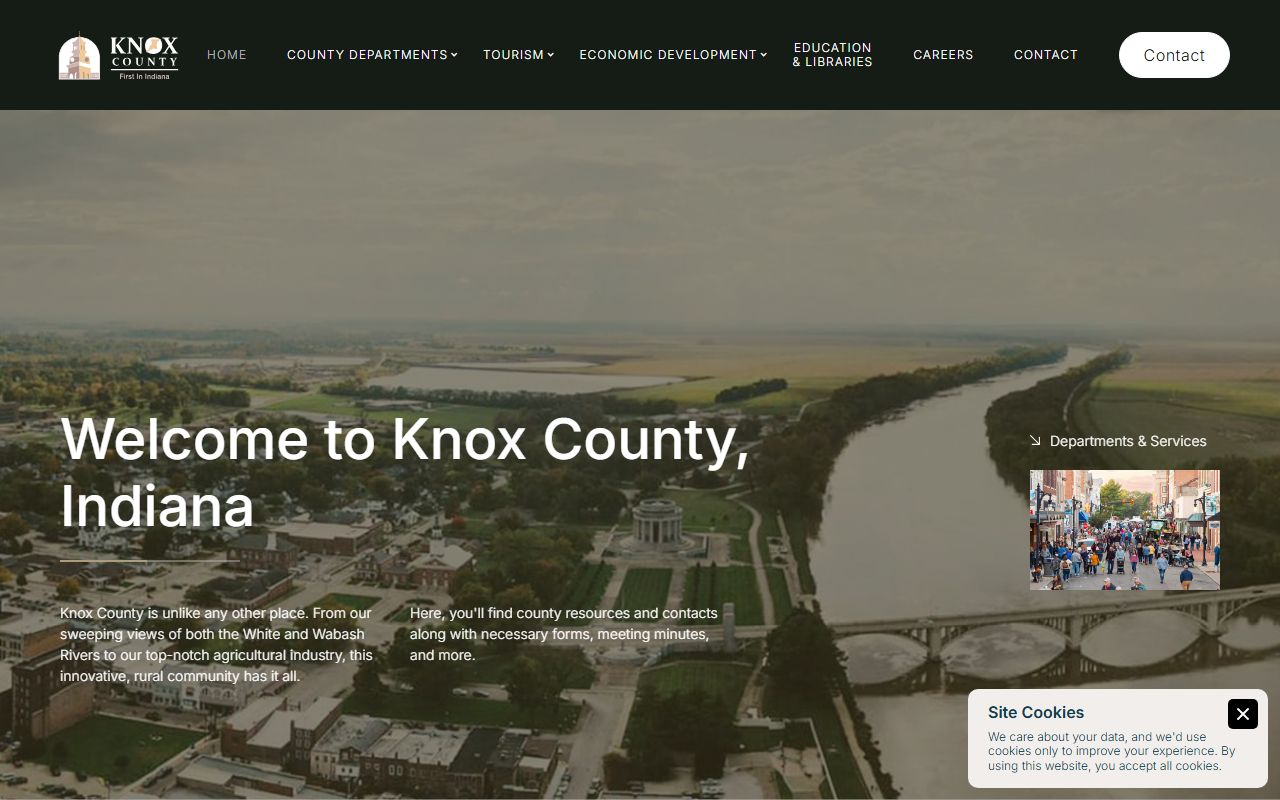 Knox County Indiana unclaimed money website