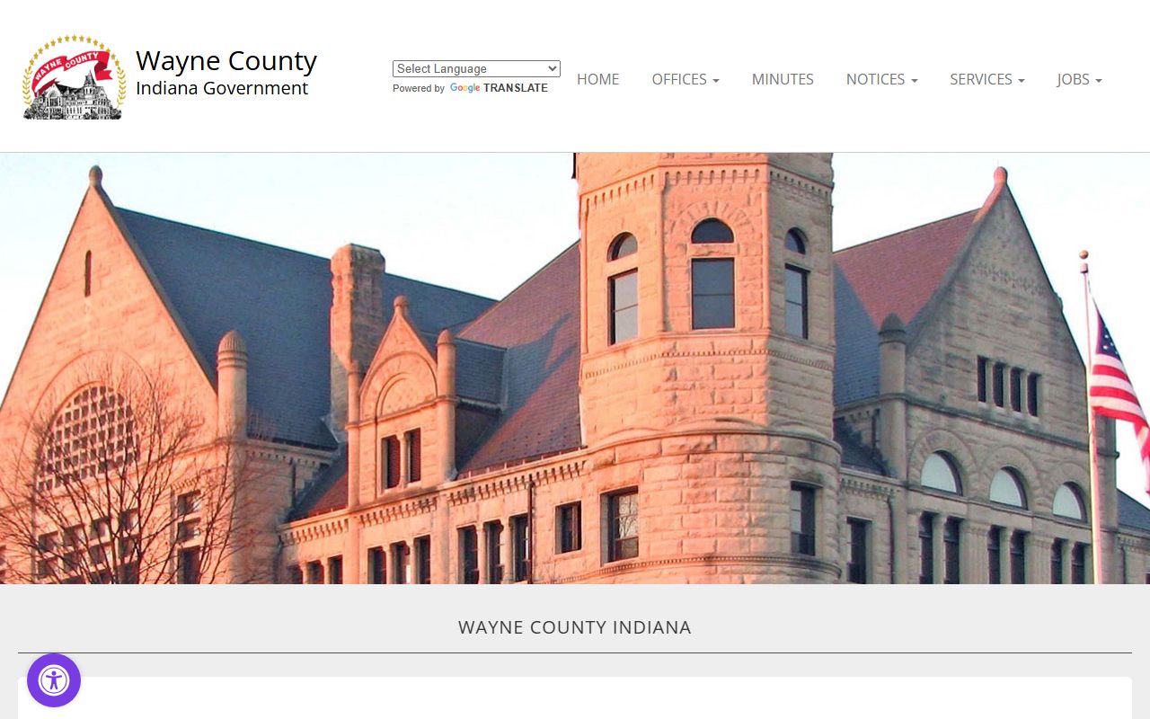 Wayne County Indiana government website for unclaimed money resources in Richmond